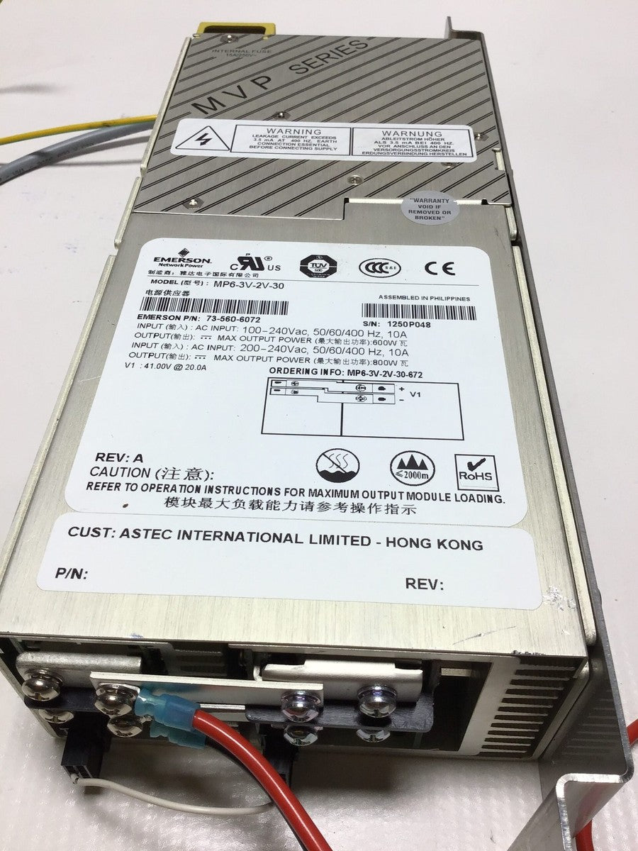 Emerson MP6-3V-2V-30 MVP Series MP6 Power Supply|147001305058