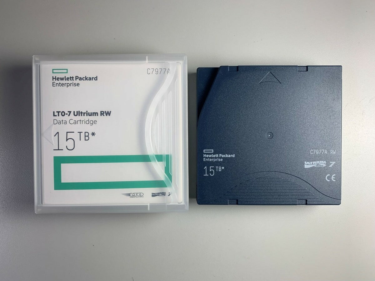 HP / HPE LTO7 Tape C7977A (20 PACK) Ultrium Backup Tape Cartridge 6TB/15TB- NEW |154469012594