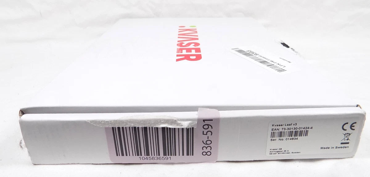 🔥🔥 Kvaser Leaf V3 73-30130-01424-4 🔥🔥