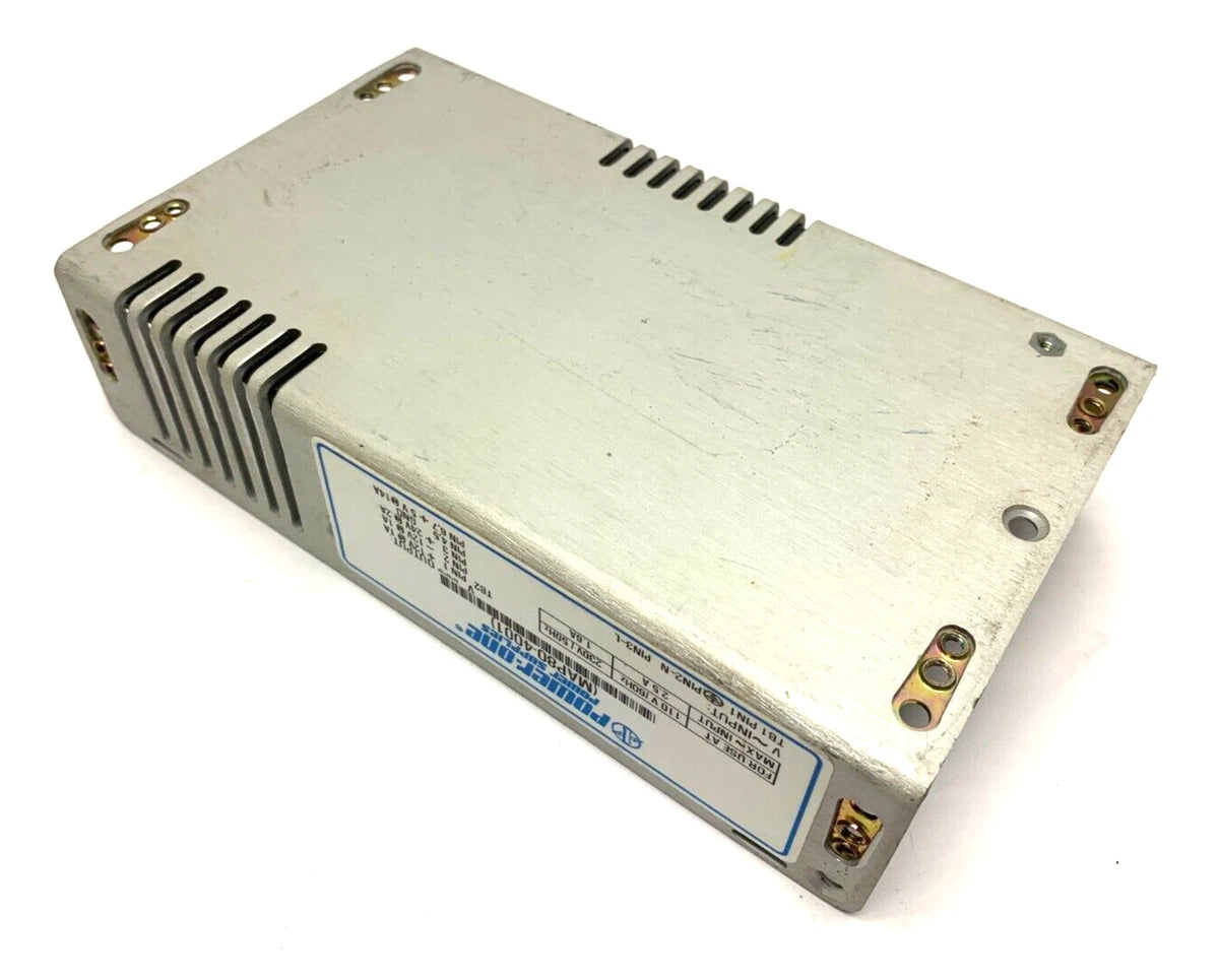 Power-One MAP80-4001 Power Supply 7-Pin Output 3-Pin Input