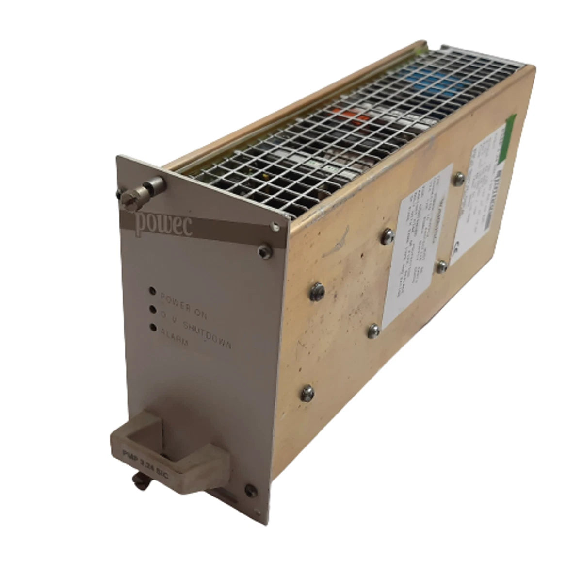 Power-One Powec PMP 3.24 SIC Power Supply ZM 10 01 100-008 110V Rectifier Module