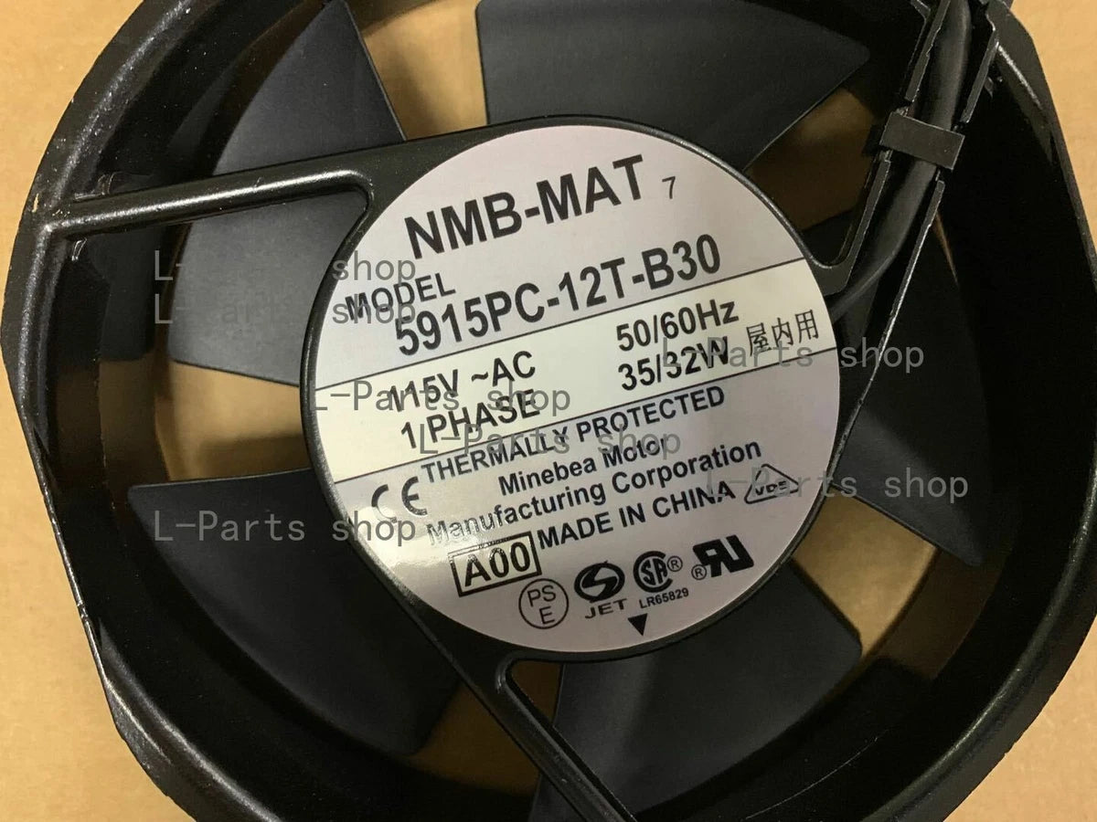 for NMB-MAT 5915PC-12T-B30-A00 Fan 115V 50/60Hz 35/32W 5915PC-12T-B30 NEW|317193745686