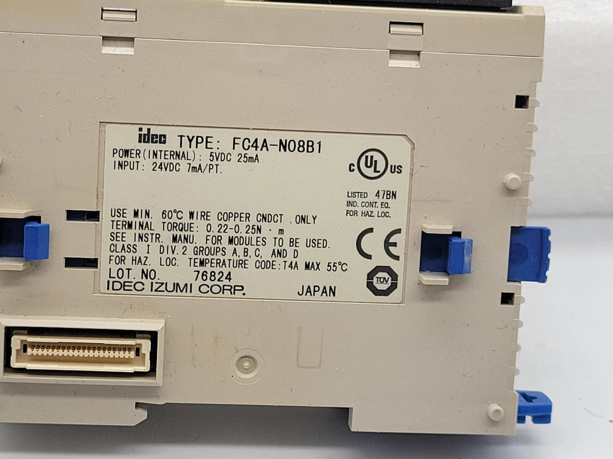 IDEC FC4A-NO8B1 8PT 24VDC MODULE|336311454920