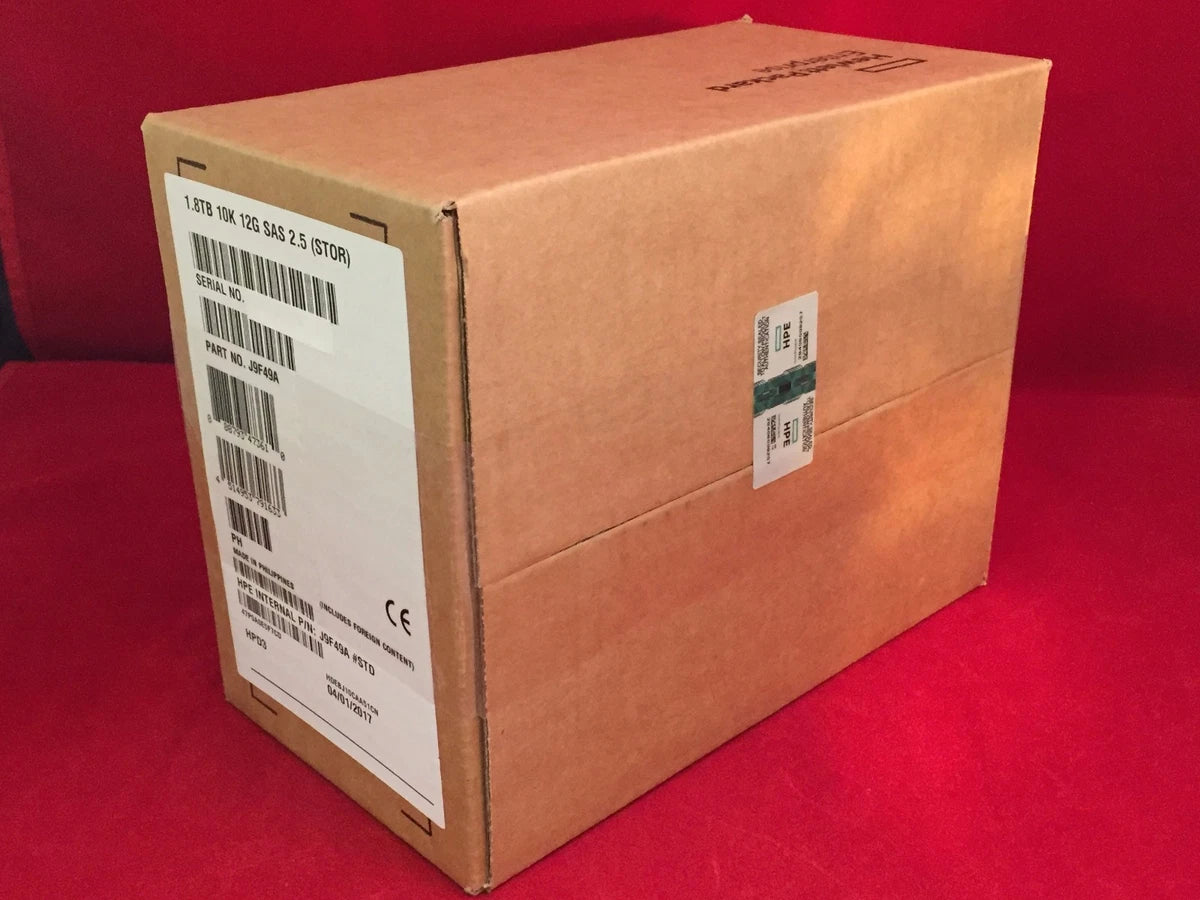 J9F49A 787649-001 HPE MSA 1.8TB 12G SAS 10K SFF 2.5" DP 512e ENT HDD HPE NEW***|114160200128