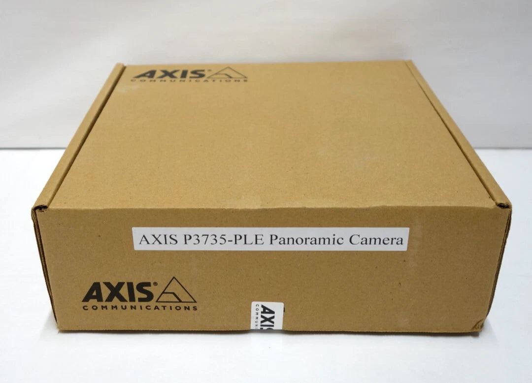 New Axis P3735-PLE 02663-001 8MP Outdoor IR 360° 4-Sensor IP PoE Network Camera