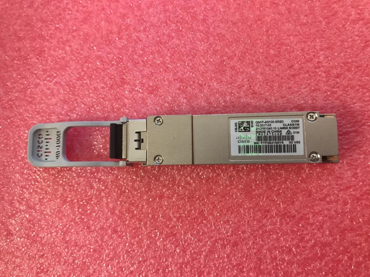 Cisco QSFP-40/100-SRBD 10-3317-03 SR-BiDi Transceiver W/ Hologram New In Clam