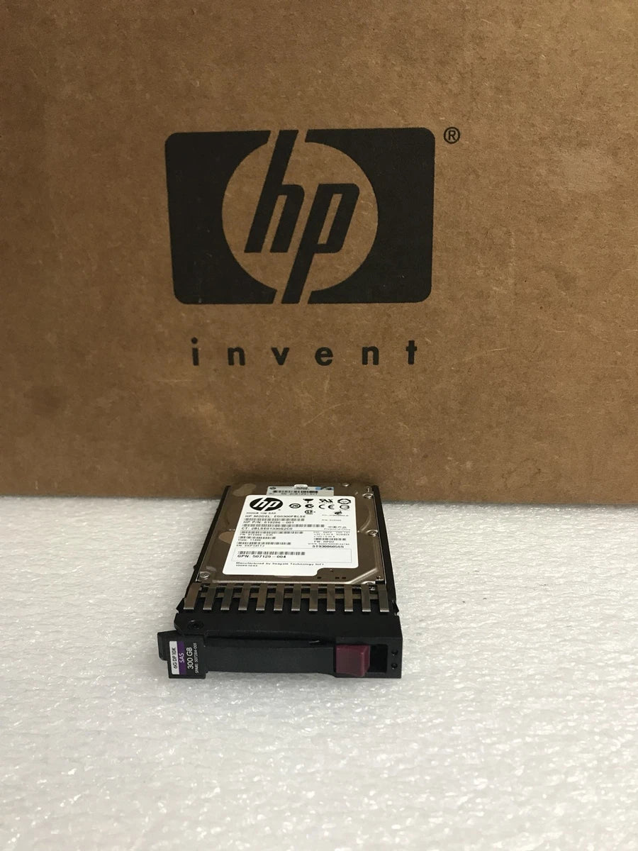 HP 507127-b21 507284-001 300GB 6G 10k 2.5" sas dual port hard drive |142955491029