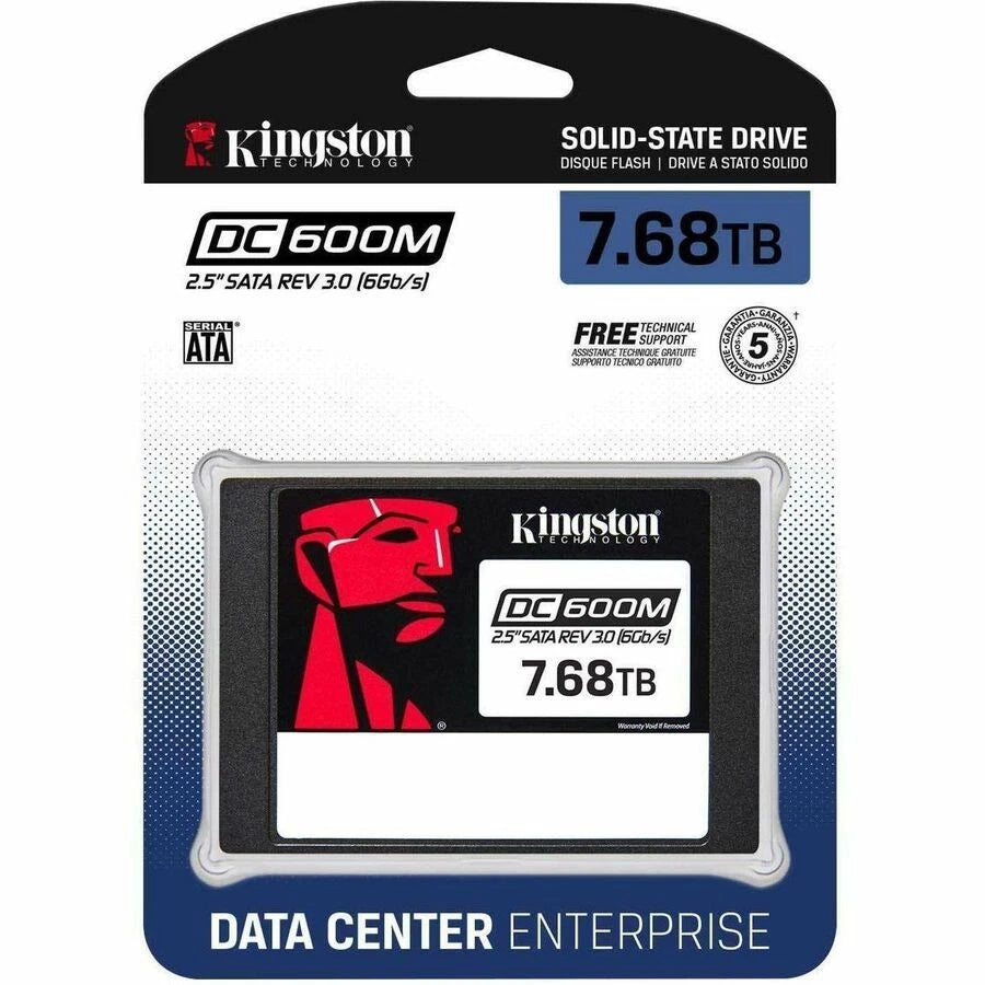 Kingston DC600M 7.50 TB Solid State Drive - 2.5" Internal - SATA [SATA/600] -