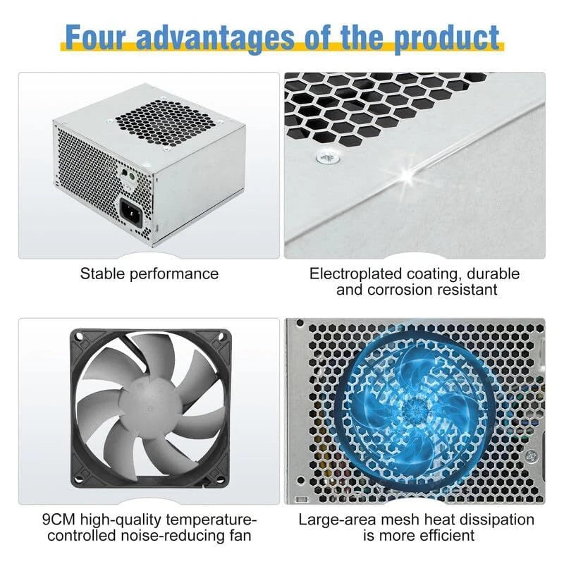 For DELL XPS 8300 8930 8500 8700 8900 R5 D460AM-03 HU460AM-01 Power Supply NEW|376786080773