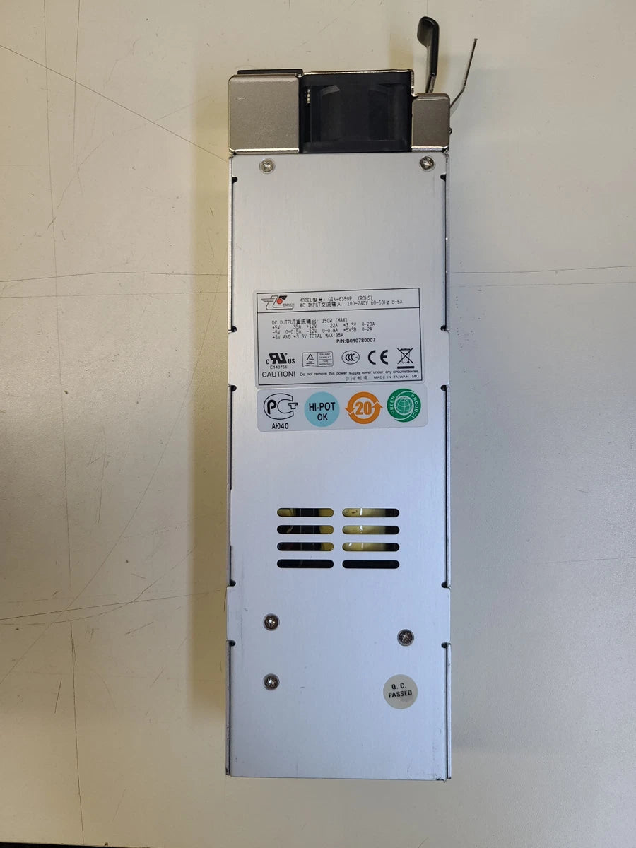 Zippy Emacs 3U 650W 2+1 Redundant PFC EPS12V Power Supply R3G-6650P TESTED|175856181181