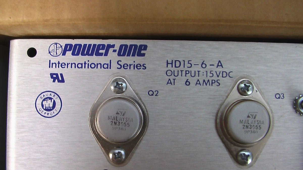 Power One HD15-6-A Linear Power Supply 6A 15VDC NOS in the box