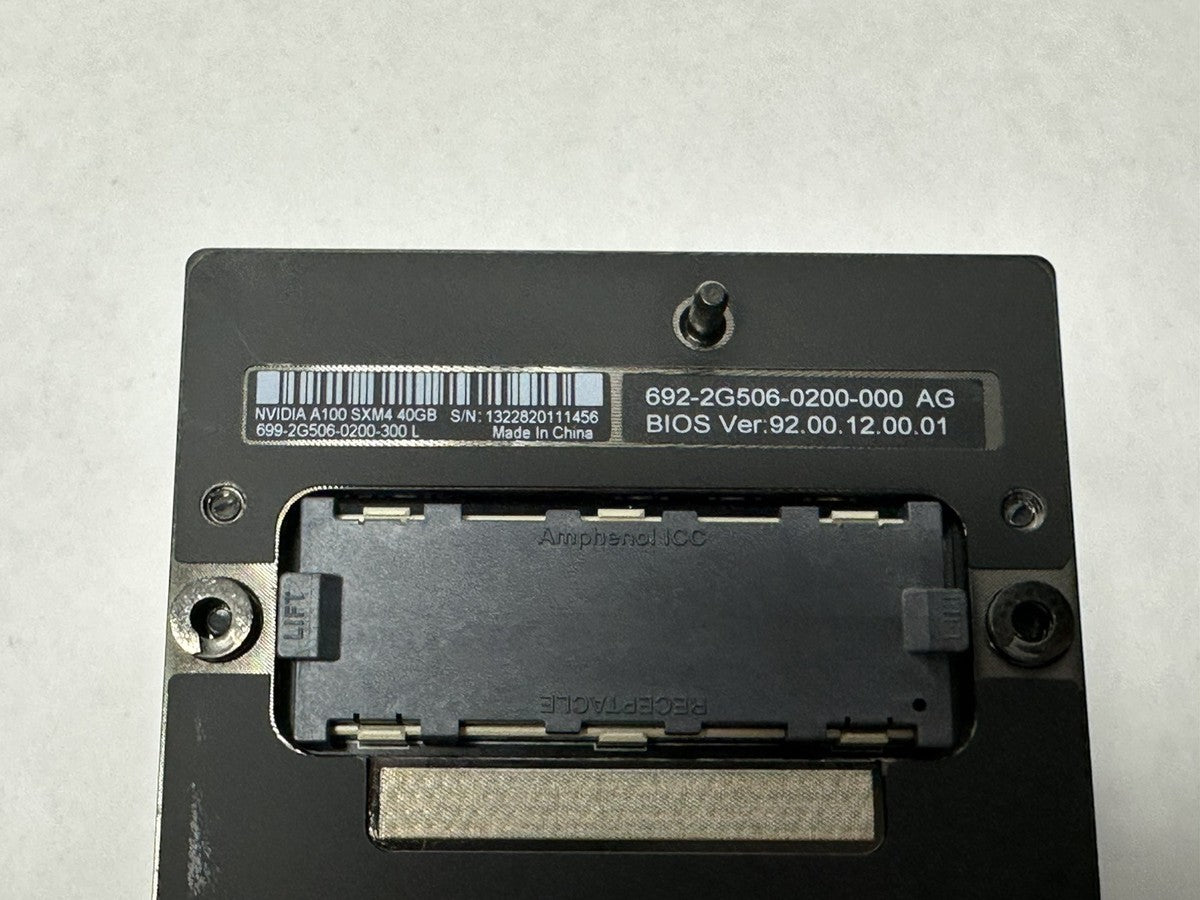 Nvidia A100 SXM4 40GB AI GPU Module Graphics Accelerator Tensor W/ Heatsink|197861049455