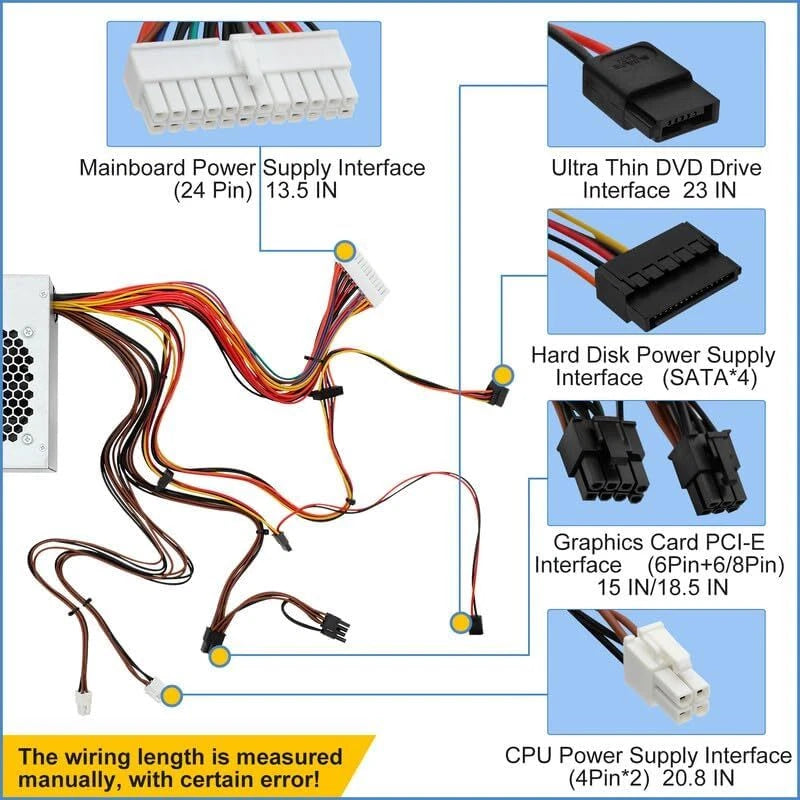 For DELL XPS 8300 8930 8500 8700 8900 R5 D460AM-03 HU460AM-01 Power Supply NEW|376786080773