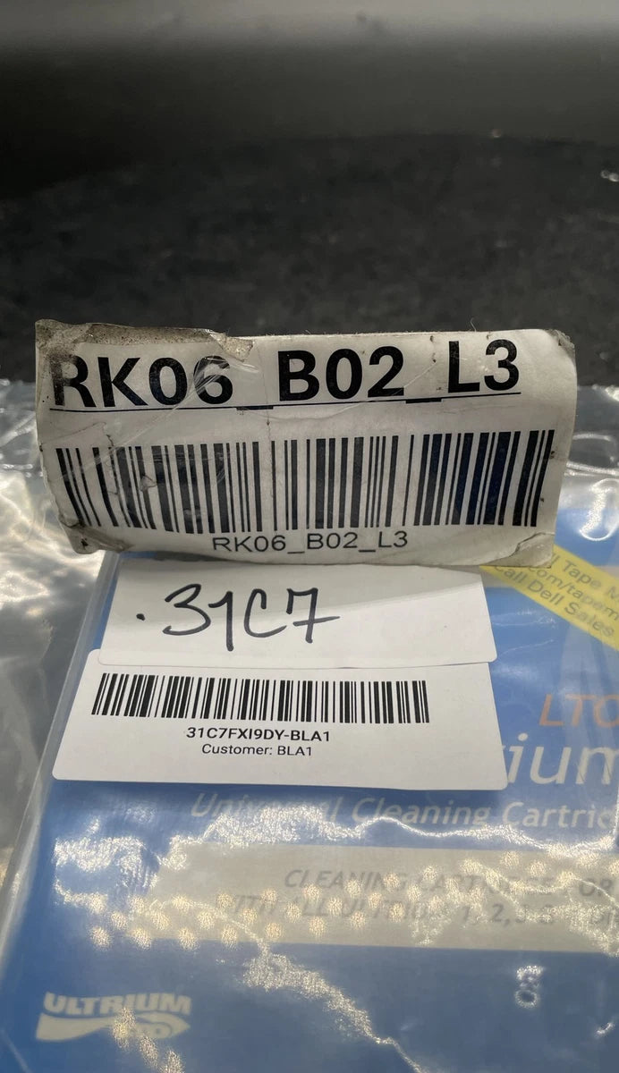 Dell LTO Ultrium Universal Cleaning Cartridge Data Tape Drive Maintenance Media|376643911766