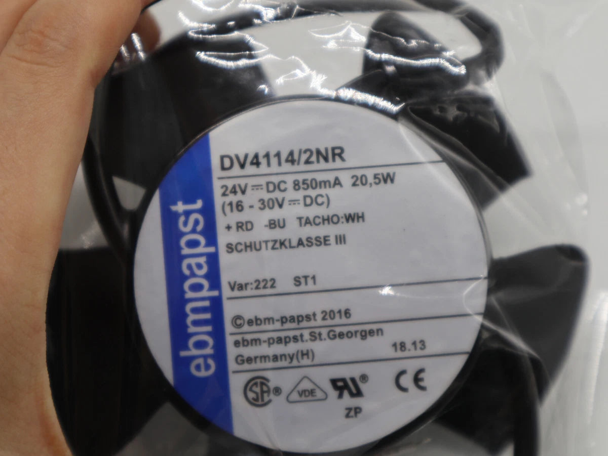 Ebmpapst  Equipment Dedicated Cooling Fan DV4114/2NR 24V 850mA 20.5W 3pin|134104224415