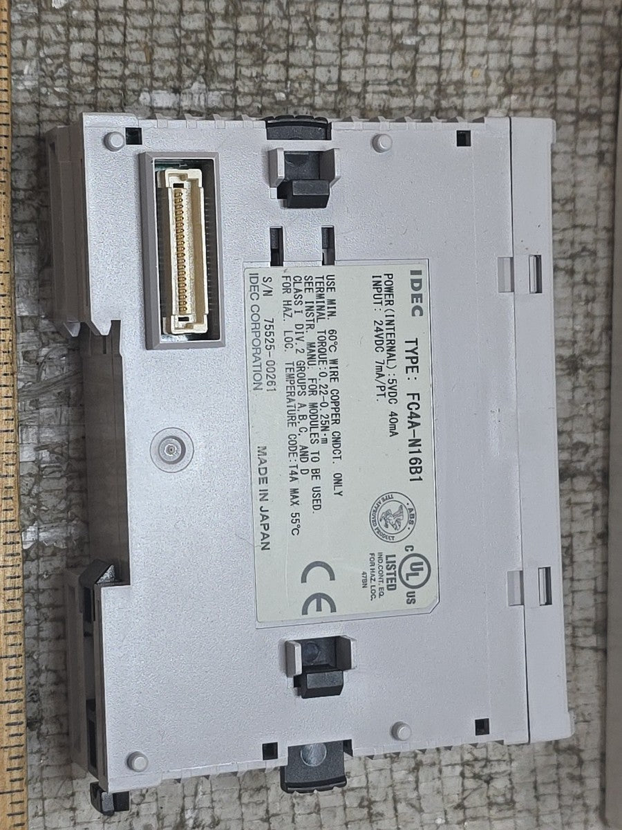 NEW IDEC FC4A-N16B1 MicroSmart Digital I/O Module NEW IN BOX|317032677892