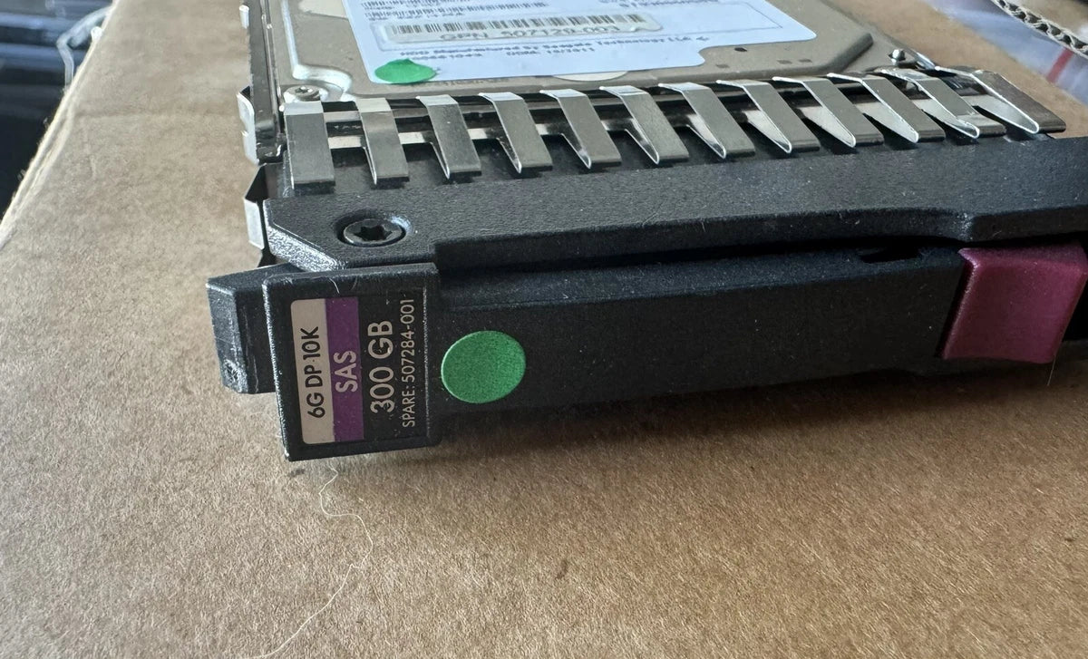 HP 300GB 10K 2.5 6G SAS DRIVE 507127-B21 507284-001 ST9300603SS |156284449374