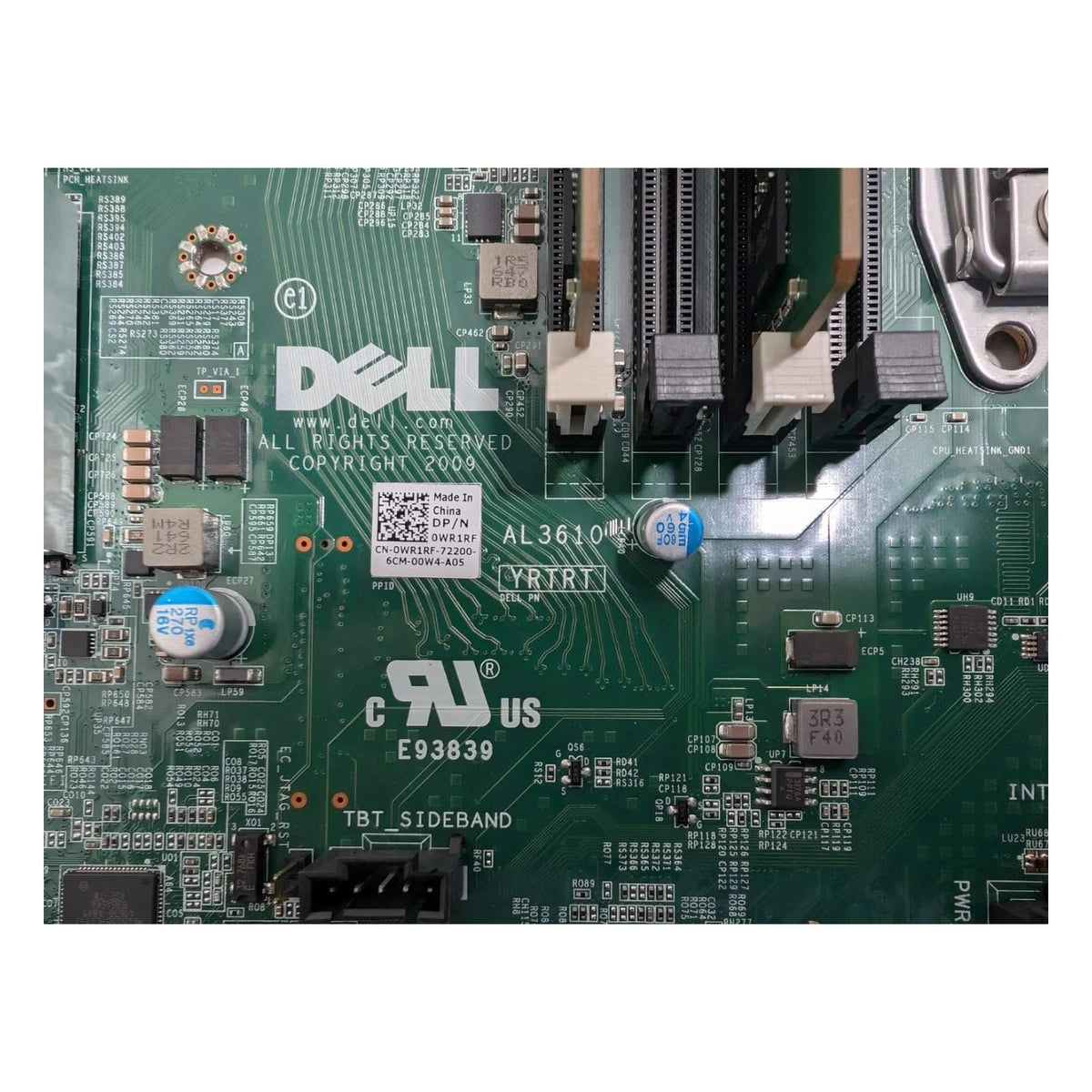 Dell T5810 Workstation Motherboard 0WR1RF W/XEON E5-1620V3 SR20P & 16GB|116591288847