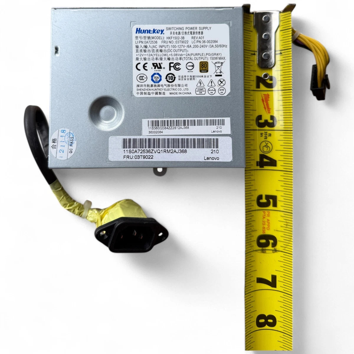 Lenovo ThinkCentre Edge 72z M71Z M72Z M73Z 150W OEM Power Supply 03T9022 HKF1502|286646790161