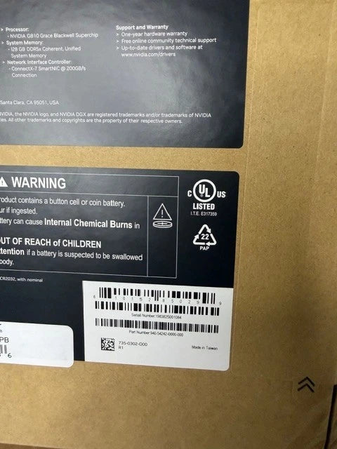 NVIDIA DGX Spark GB10 AI Workstation • 128 GB Unified • 4 TB NVMe • New IN HAND|157522791821