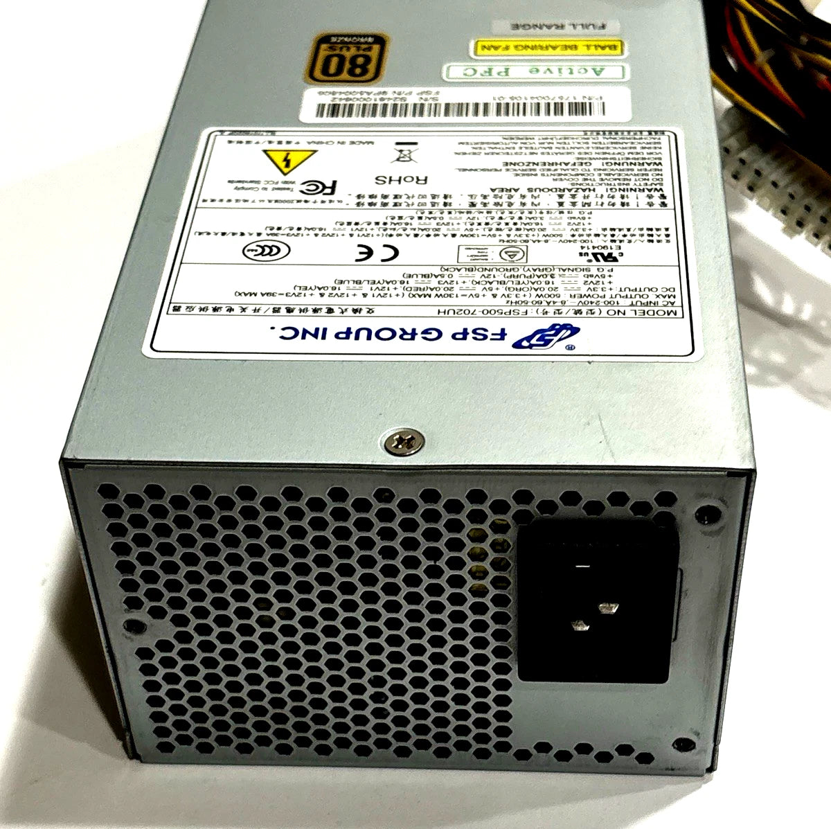 FSP FSP500-702UH 500W 2U Switching Power Supply 100-240V 0.8-4A|406639118780