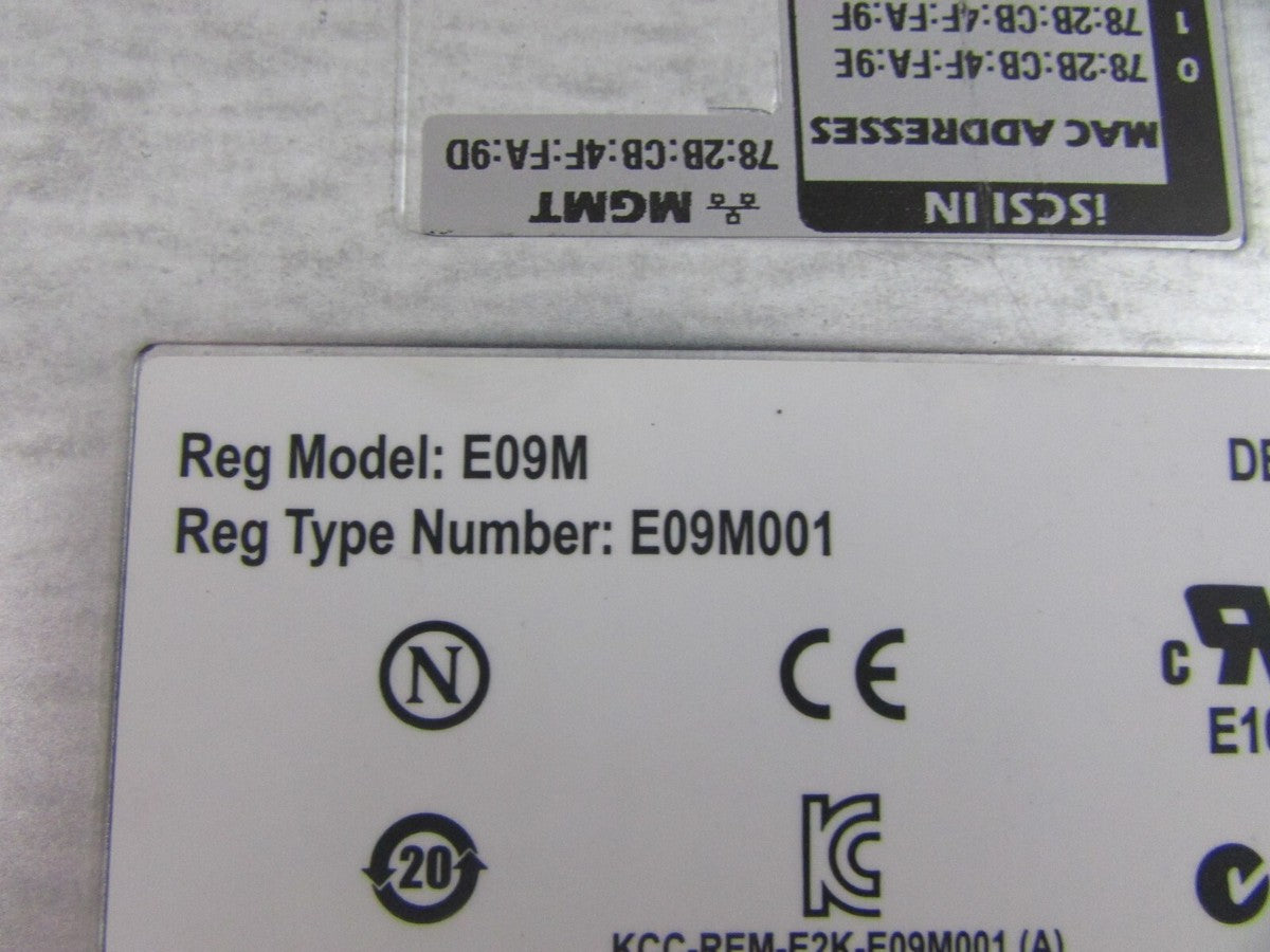 Lot Of 2 Dell EqualLogic PS4100 Control Module E09M E09M001 HRT01 A01 Module 11|235093495402