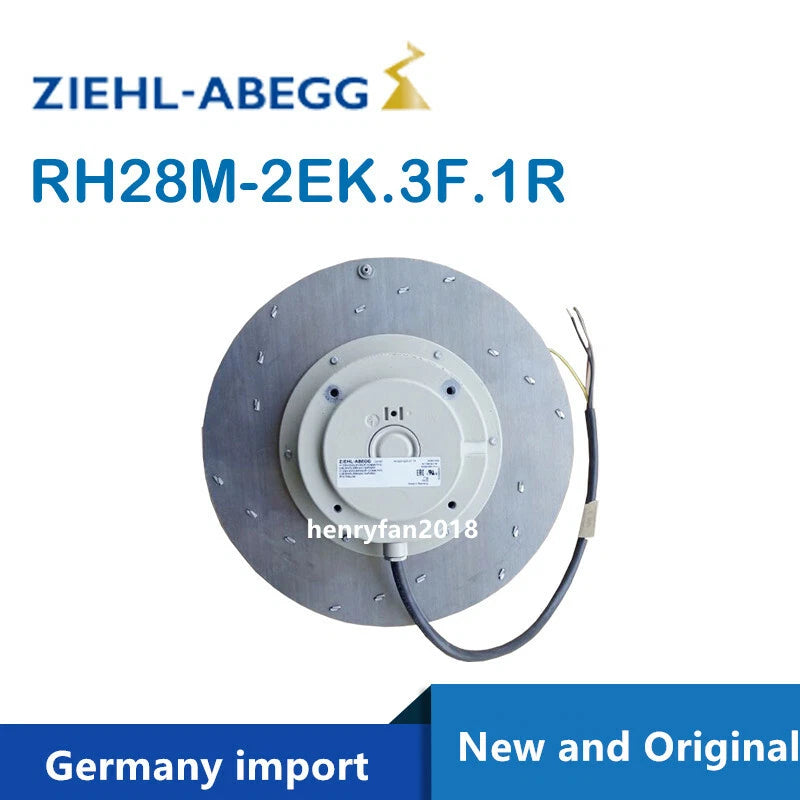 ZIEHL-ABEGG RH28M-2EK.3F.1R Centrifugal Fan For SIEMENS INVERTER 6SY7000-0AE32