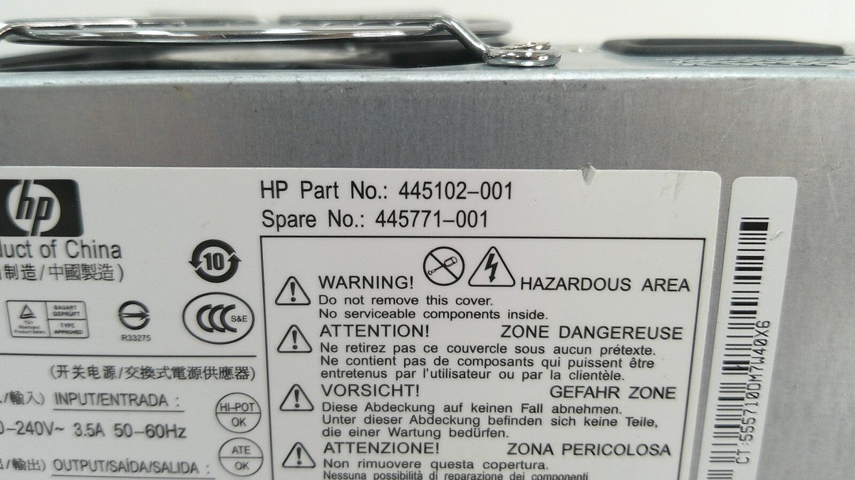 HP 445771-001, 445102-001 240W Power Supply