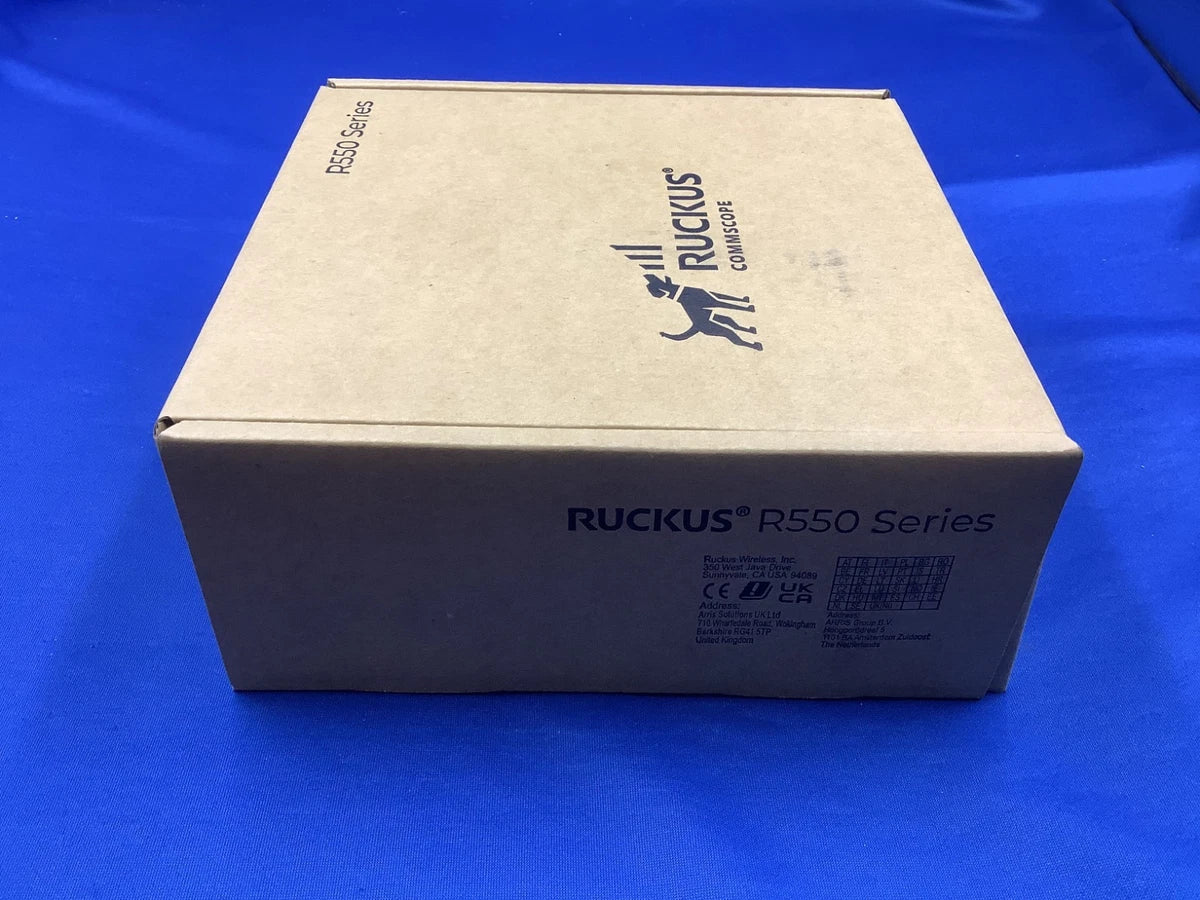 901-R550-US00  RUCKUS R550 WIRELESS ACCESS POINT 802.11AX WI-FI 6 INDOOR AP|205785810789
