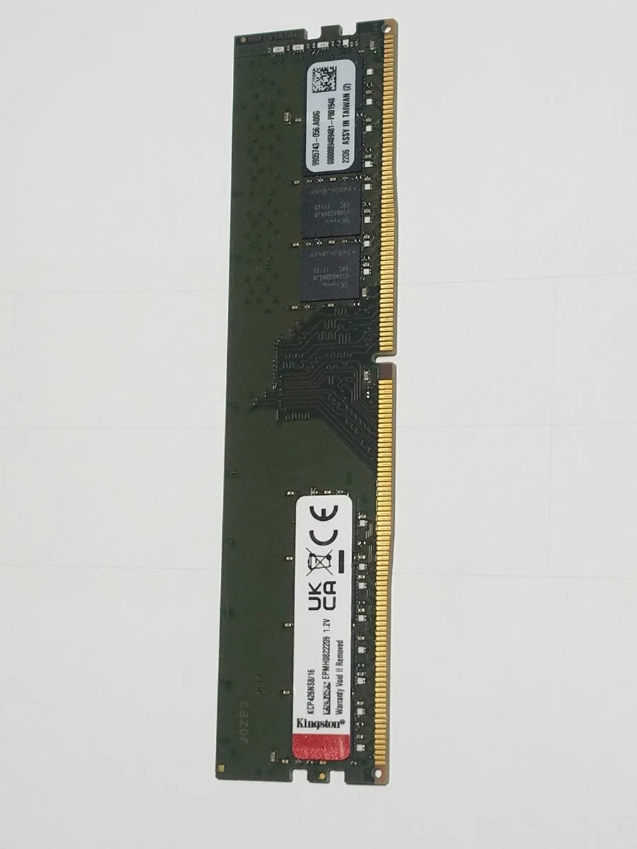Kingston 16GB PC4-2666V DIMM kcp426ns8/16 Non-ECC 288-Pin Desktop Memory RAM|205793295120
