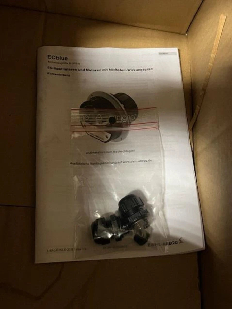 Ziehl-Abegg RH35V-6IK.BD.VR 110 V AC Centrifugal Fan 2500 CFM, Germany|256622247238