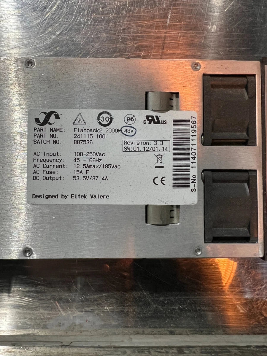 ELTEK FLATPACK2 2000W 48V Power Supply|277232736348