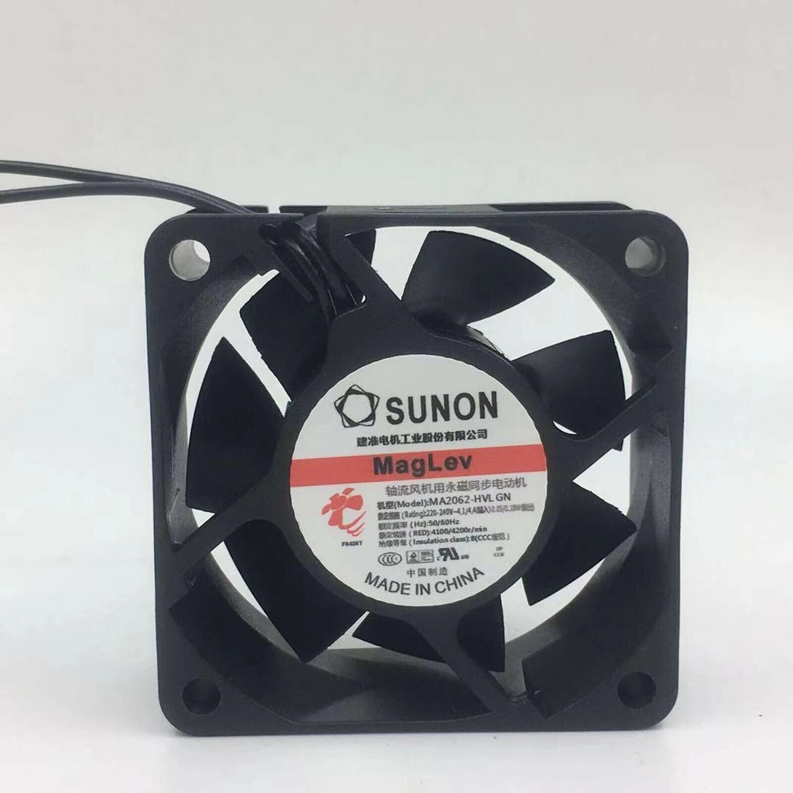 New SUNON MA2062-HVL GN 6025 220-240V 60mm*25mm 6cm 2-wire AC cooling fan|167648551575