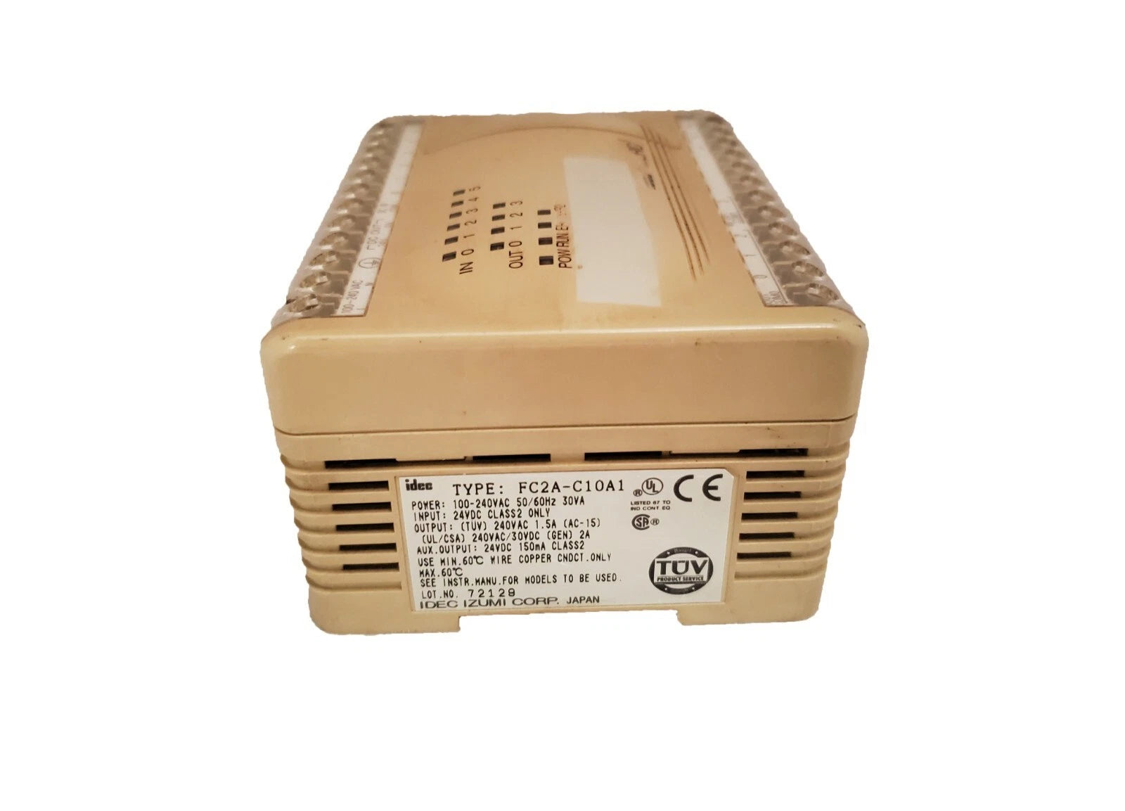 IDEC FC2AC10A1 Industrial Control System|225081737986