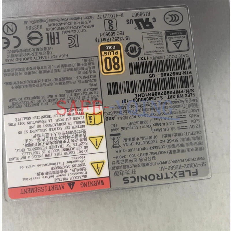 1PC Used 01DC150 01DC149 SP-PCM02-HE580-AC DS6200 DS2200 584W power supply|306516172260