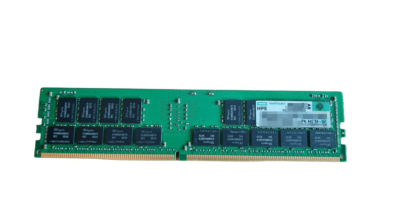 HPE 840758-091 1x 32GB 2Rx4 PC4-2666V-R ECC RDIMM DDR4 RAM Memory Hynix