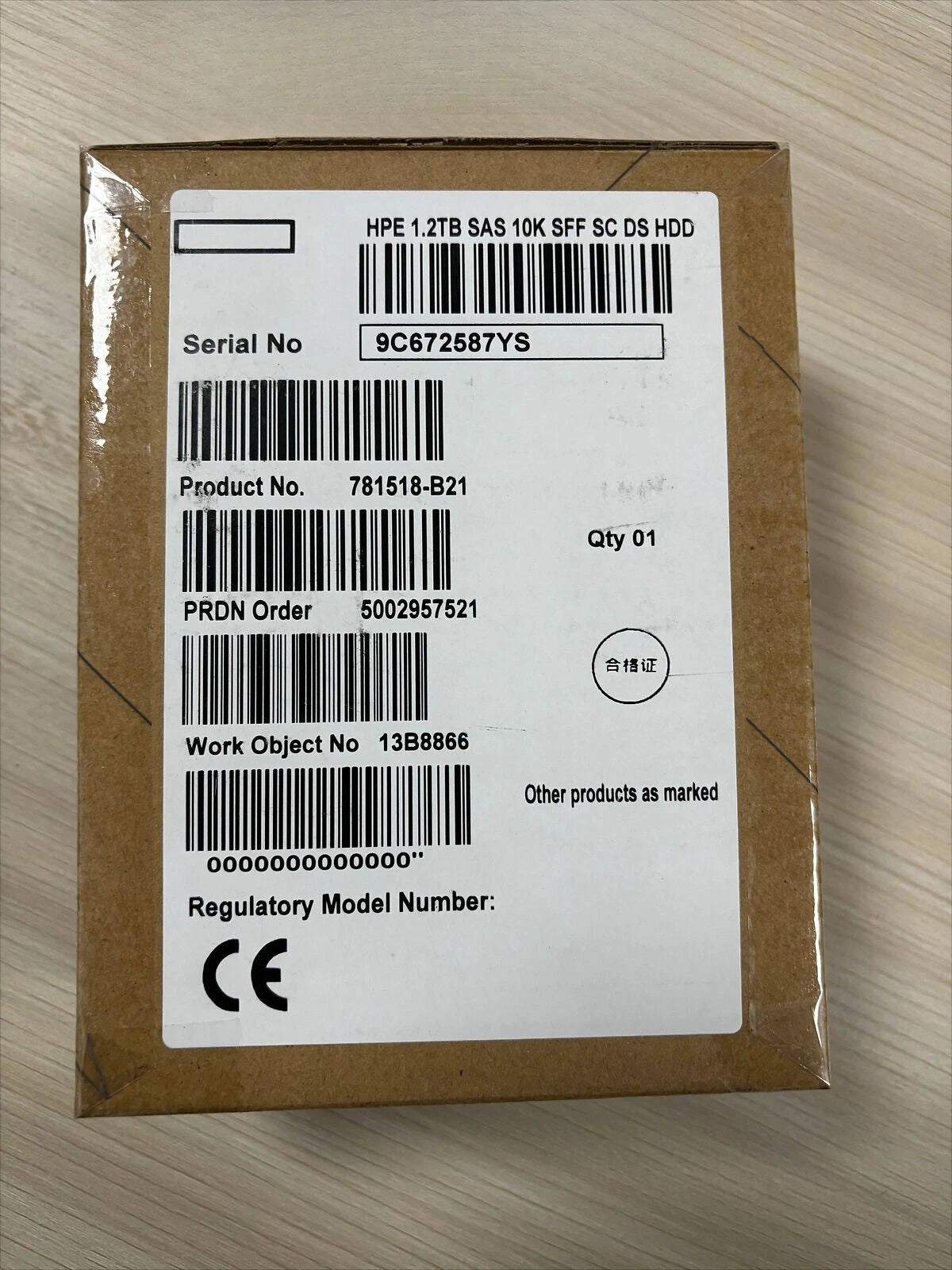 HP 781518-B21 1.2TB 12G SAS 10K 2.5" SFF SAS HDD 781578-001 US stock|205775977094