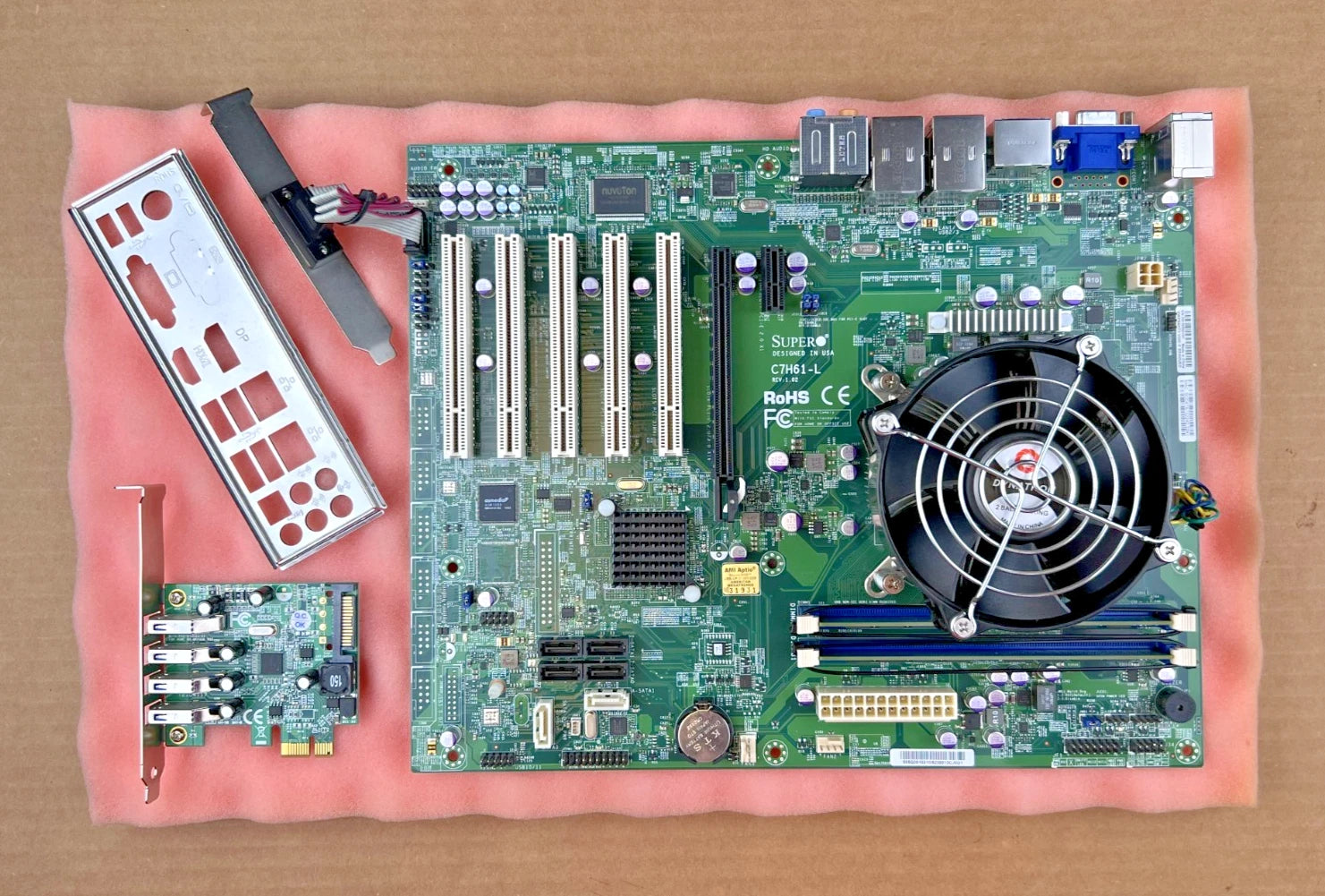 Supermicro C7H61-L Motherboard Super 8GB DDR3 Memory