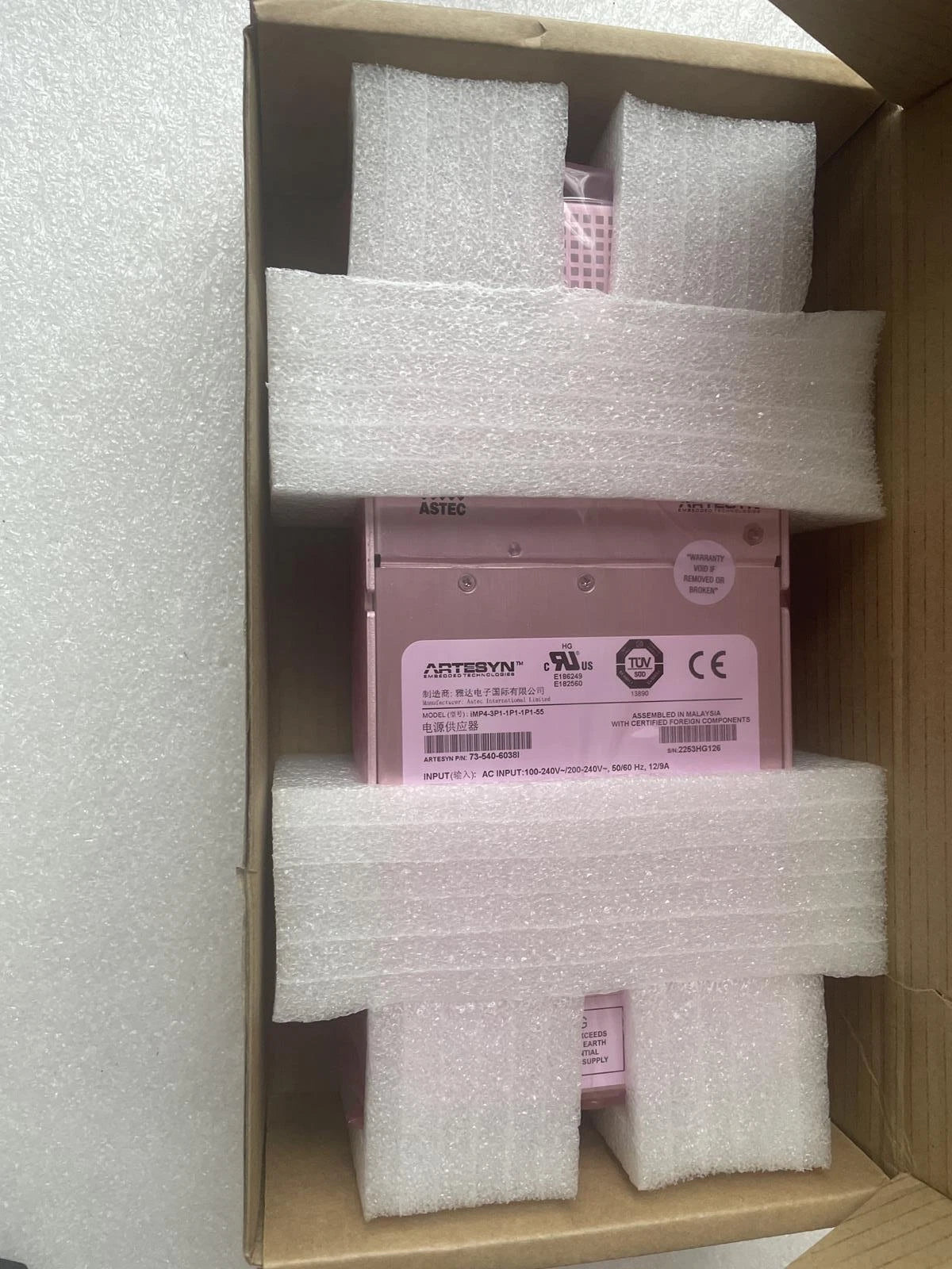 ASTEC ARTESYN IMP4-3P1-1P1-1P1-55 73-540-6038I NEW POWER SUPPLY|266588835029