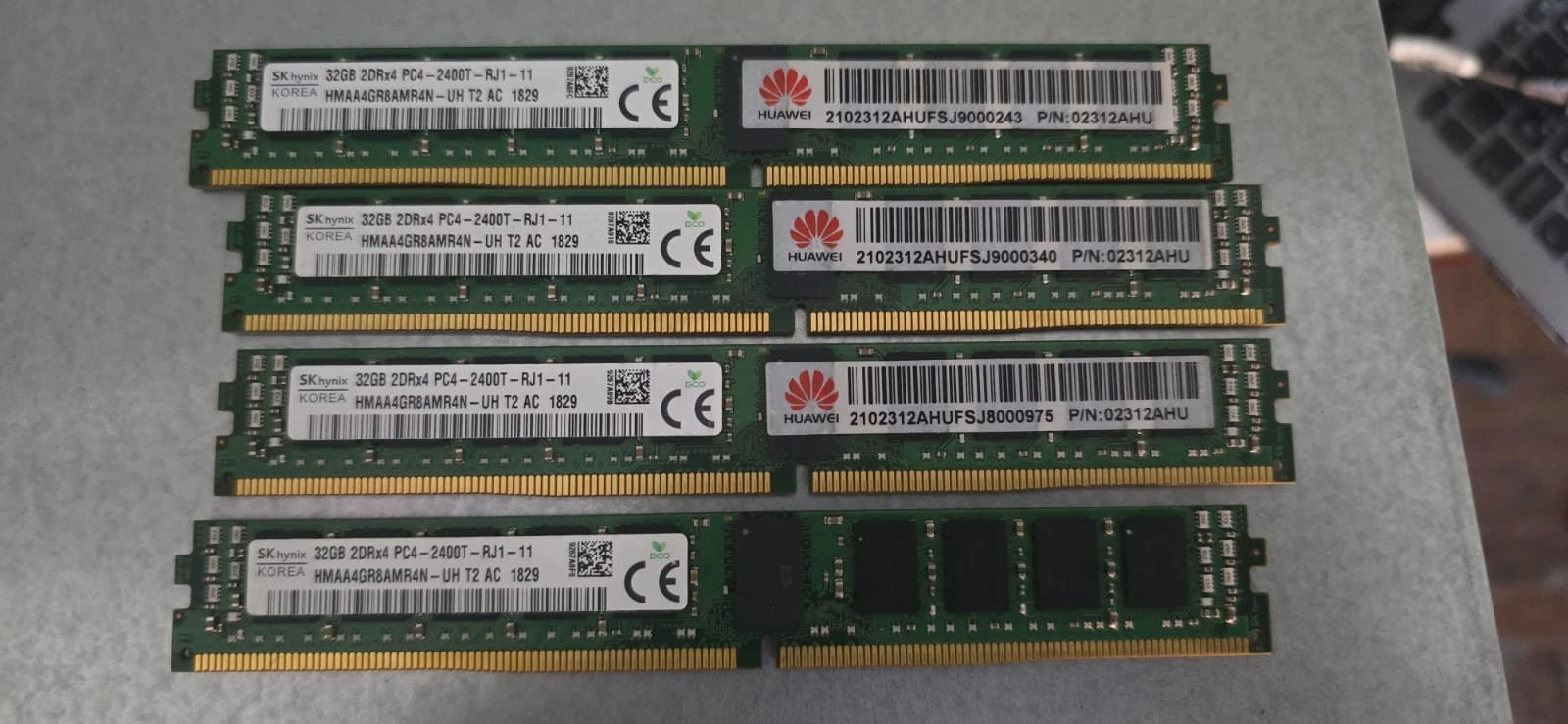 server memory 32gb 2drx4 pc4 2400t (HMA84GR7MFR4NUH