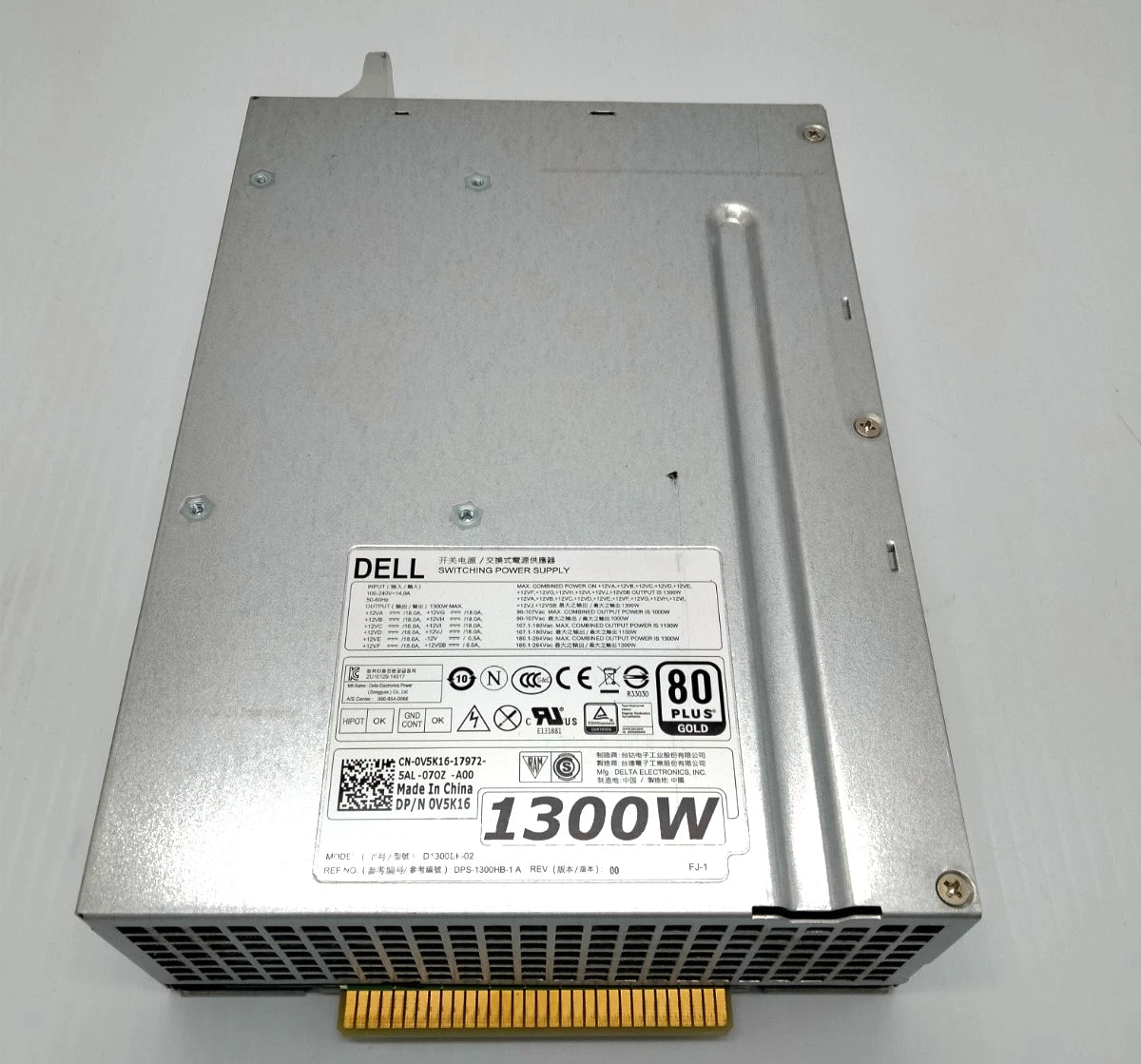Dell Precision 1300W Power Supply D1300EF-02 0V5K16