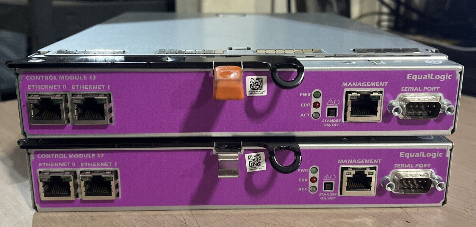 LOT OF 2 DELL EQUALLOGIC TYPE 12 CONTROL MODULE, E09M, E09M001|235524493663