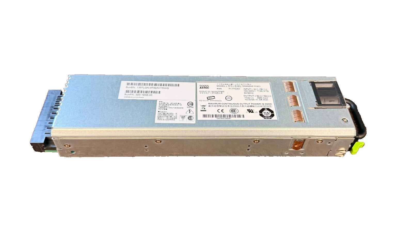 Astec DS550HE-3-001 Power Supply SUN 300-1848-06 550W 100-240V output 12V|177699941911