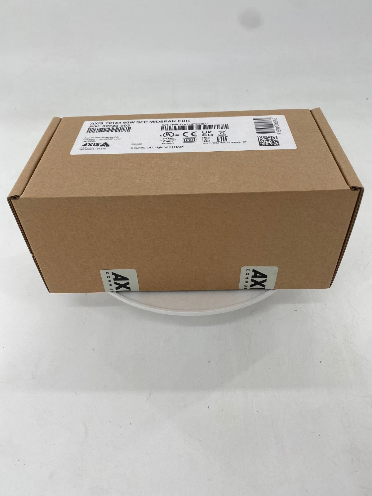Axis T8154 60W SFP Midspan 02740-002 New Sealed|136250145419