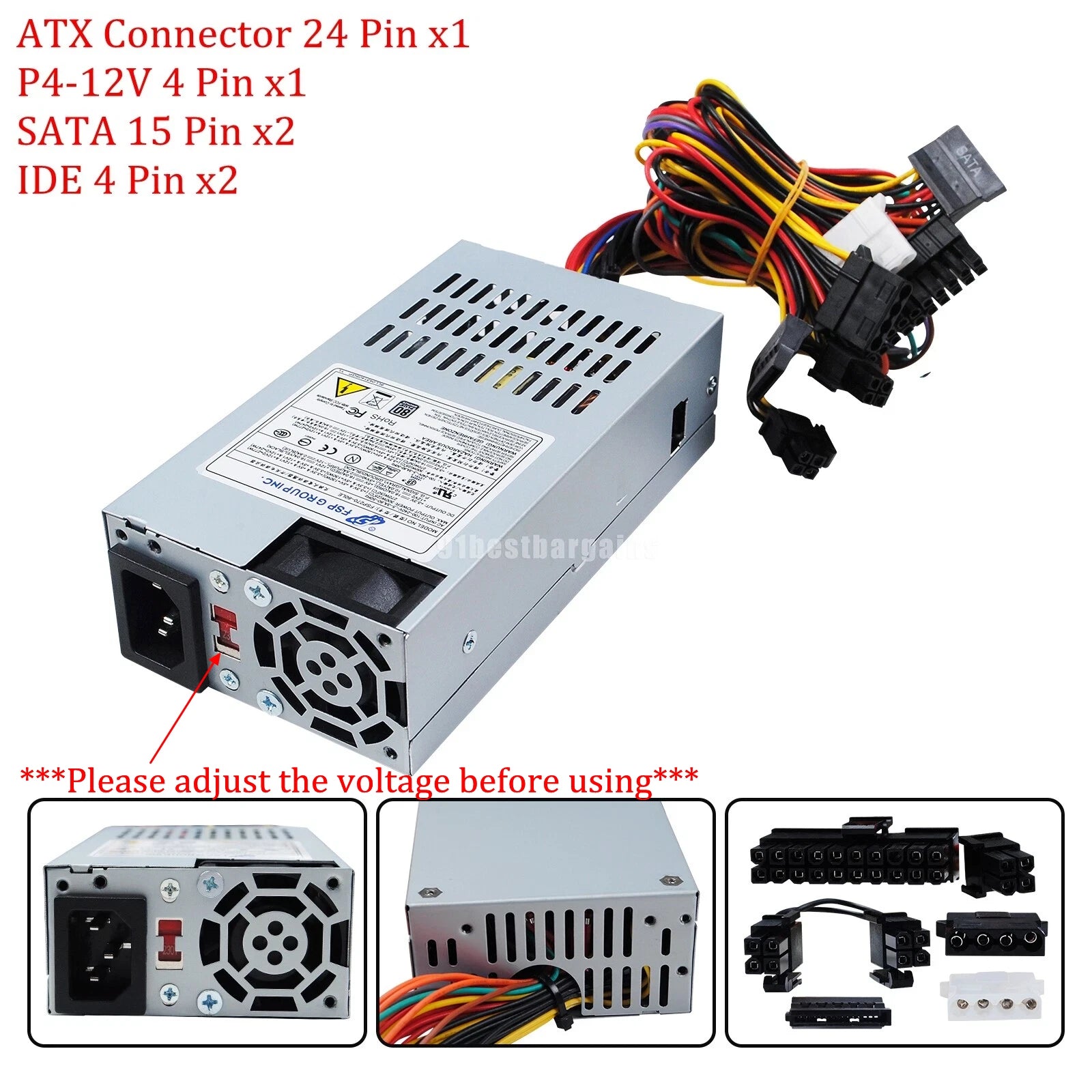 Reliable 270W HP Proliant Server Power Supply for G7 N54L N40L N36L