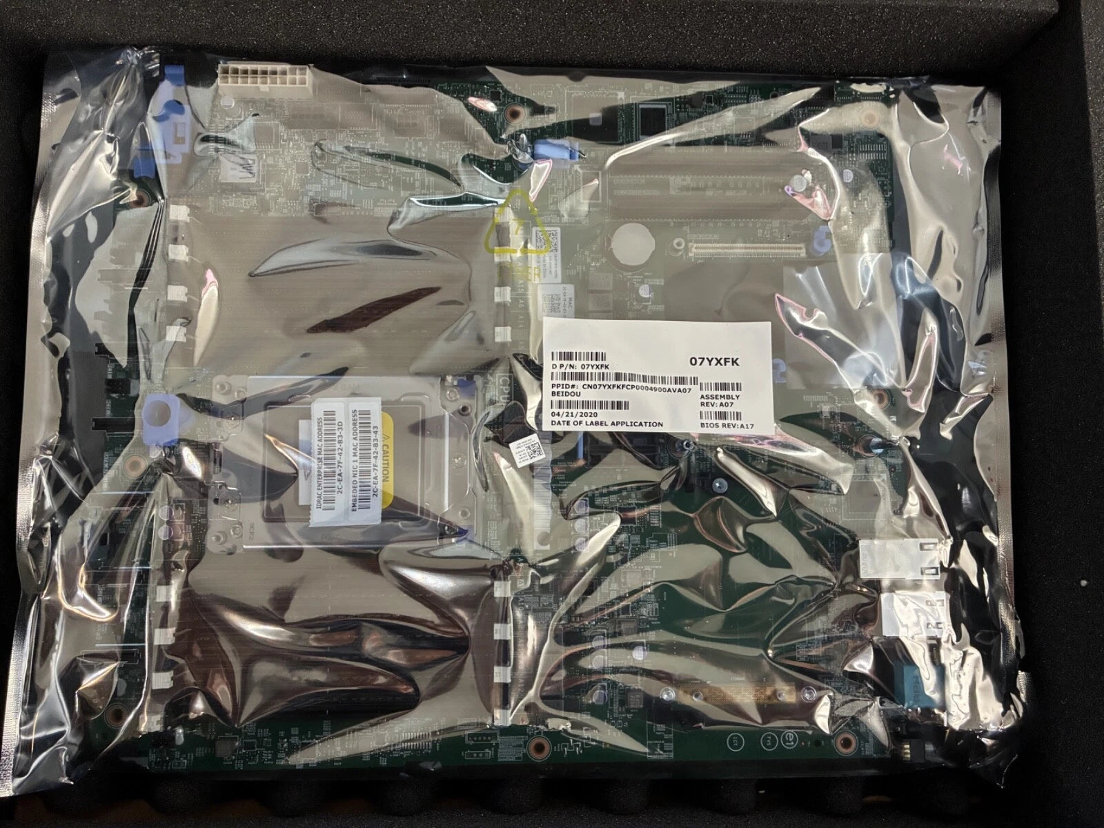 NEW DELL EMC POWEREDGE R6415 R7415 SERVER MOTHERBOARD SYSTEM MAIN BOARD 7YXFK