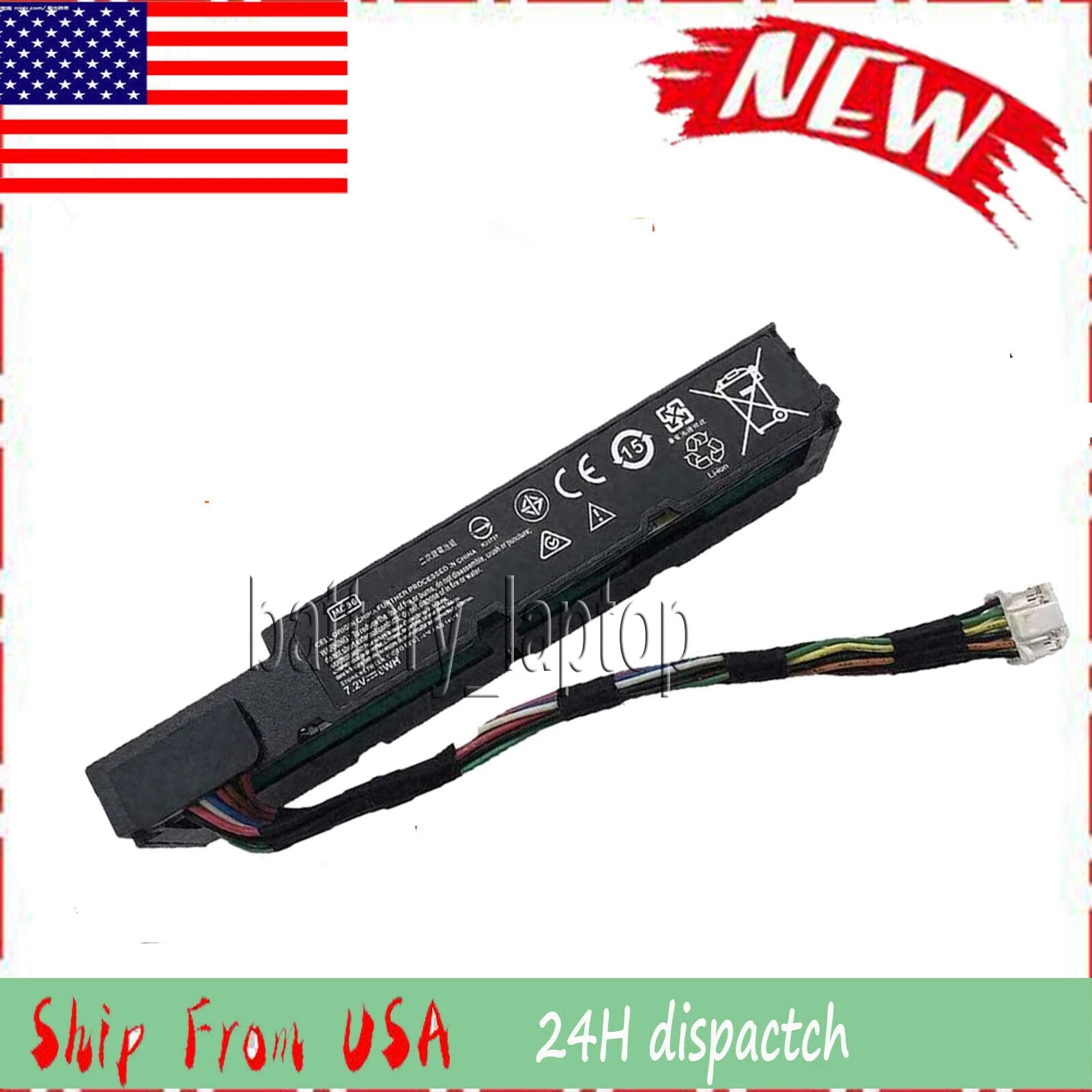 Battery Compatible with  HP 727260-002 Smart Array P840AR P440AR Controller Stor|187807947006