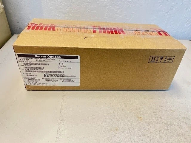 Lenovo THINKSERVER Gen 5 750 W Platinum Hot Swap Power Supply 4X20F28575|266984295019