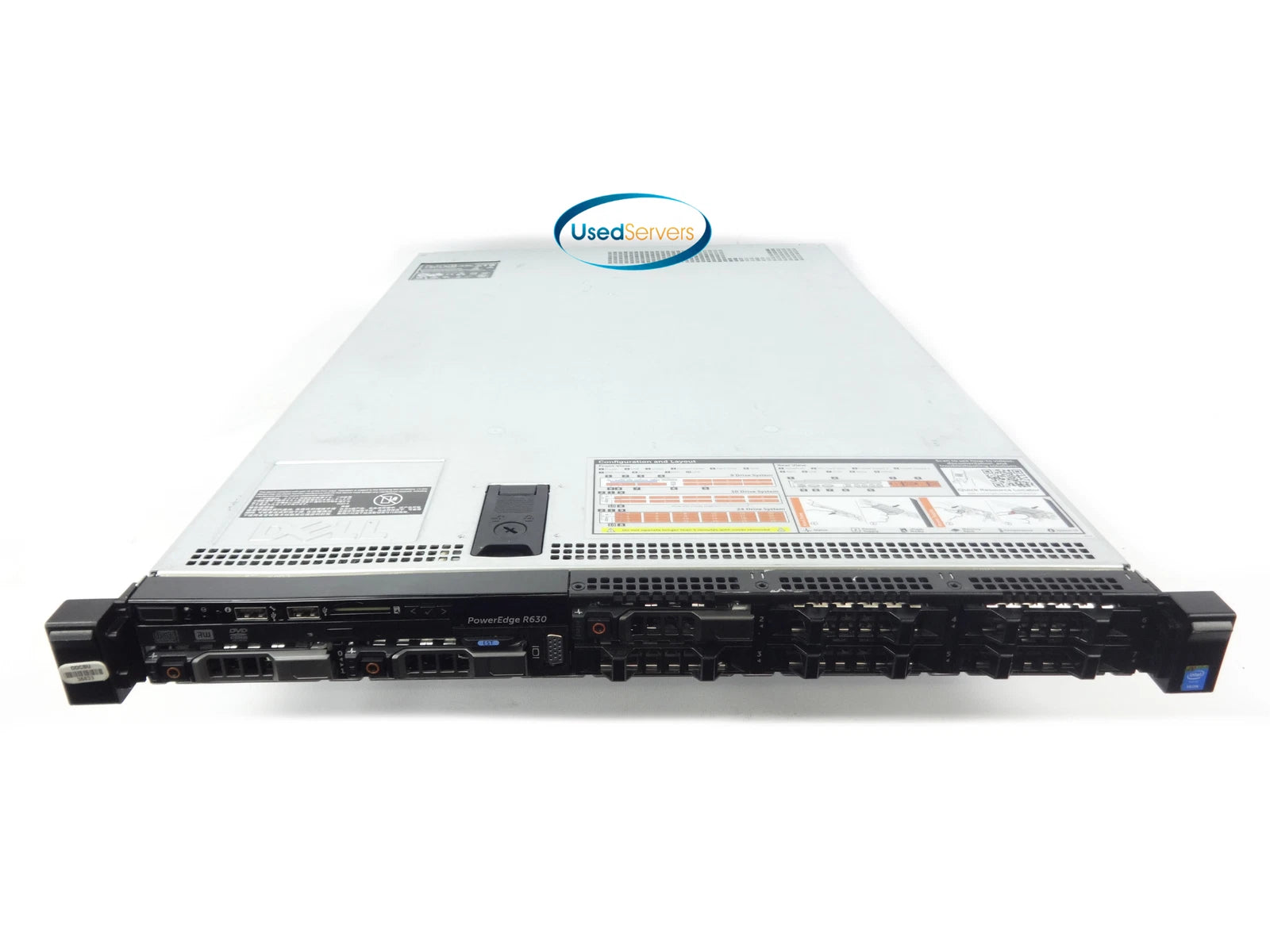 Dell R630 8SFF 128GB 2xE5-2630v4 2.2GHZ=20Cores 3x1.2TB 10K H730|267506261922