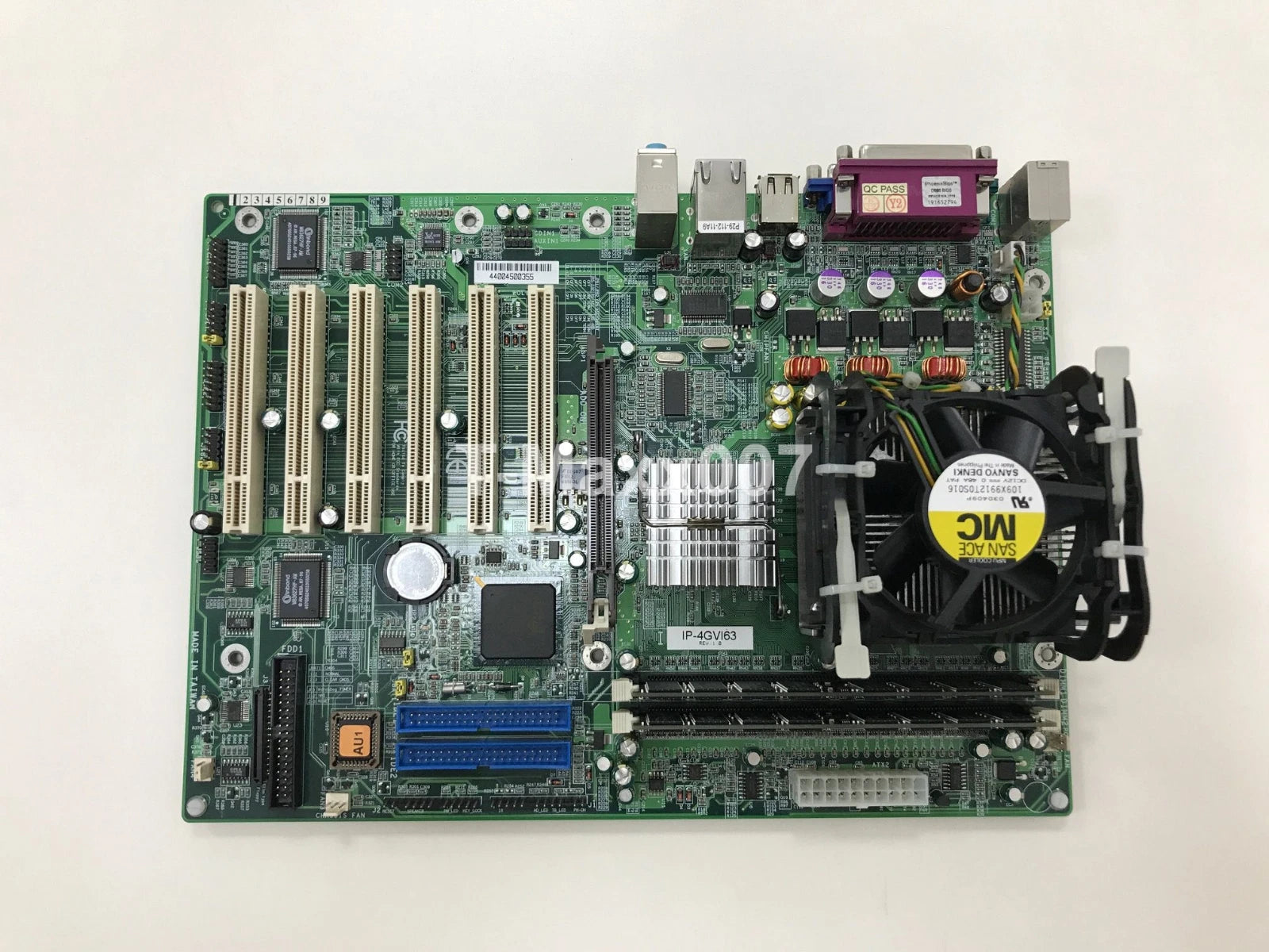 Beckhoff Epox Motherboard IP-4GVI63 Mainboard Fully Tested! REV 1.0 / REV 1.1